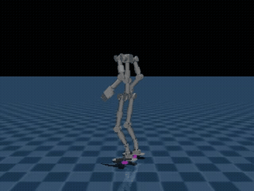 Walka RL Mjlab: Bipedal locomotion via reinforcement learning