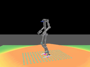 Walka-Rough on sloped terrain